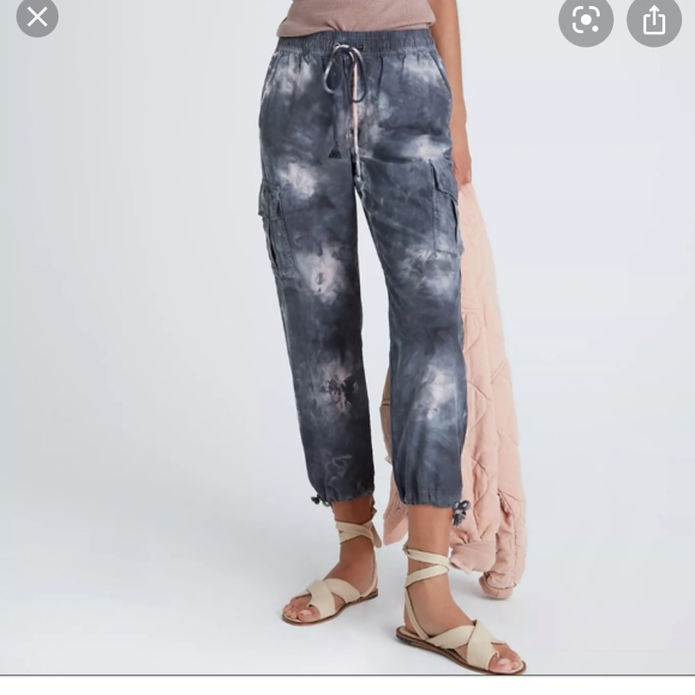 Sanctuary for Anthropolgie tie dye cargo pants